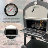 KuKoo Pizza oven - buiten + Pizzaschep