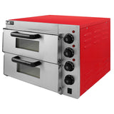 KuKoo Elektrische Pizza Oven Twee Kamers