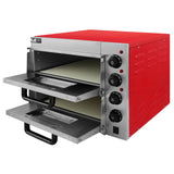 KuKoo Elektrische Pizza Oven Twee Kamers