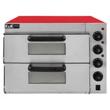 KuKoo Elektrische Pizza Oven Twee Kamers