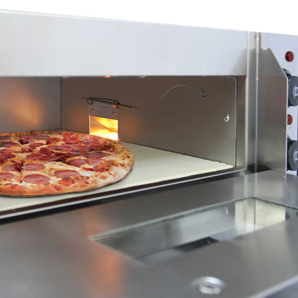 KuKoo Elektrische Pizza Oven Twee Kamers