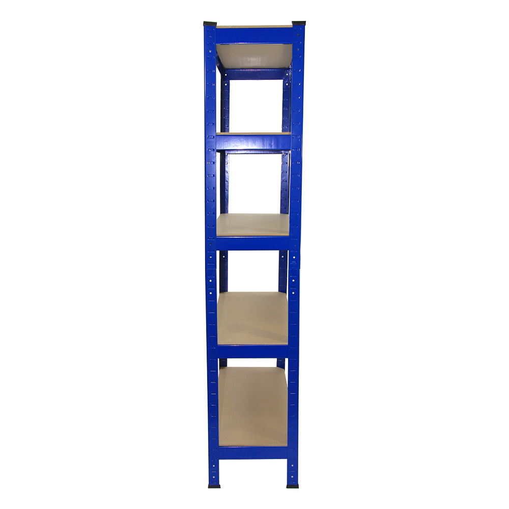 10x T-Rax Stellingkasten - 75x30x150 cm - Blauw