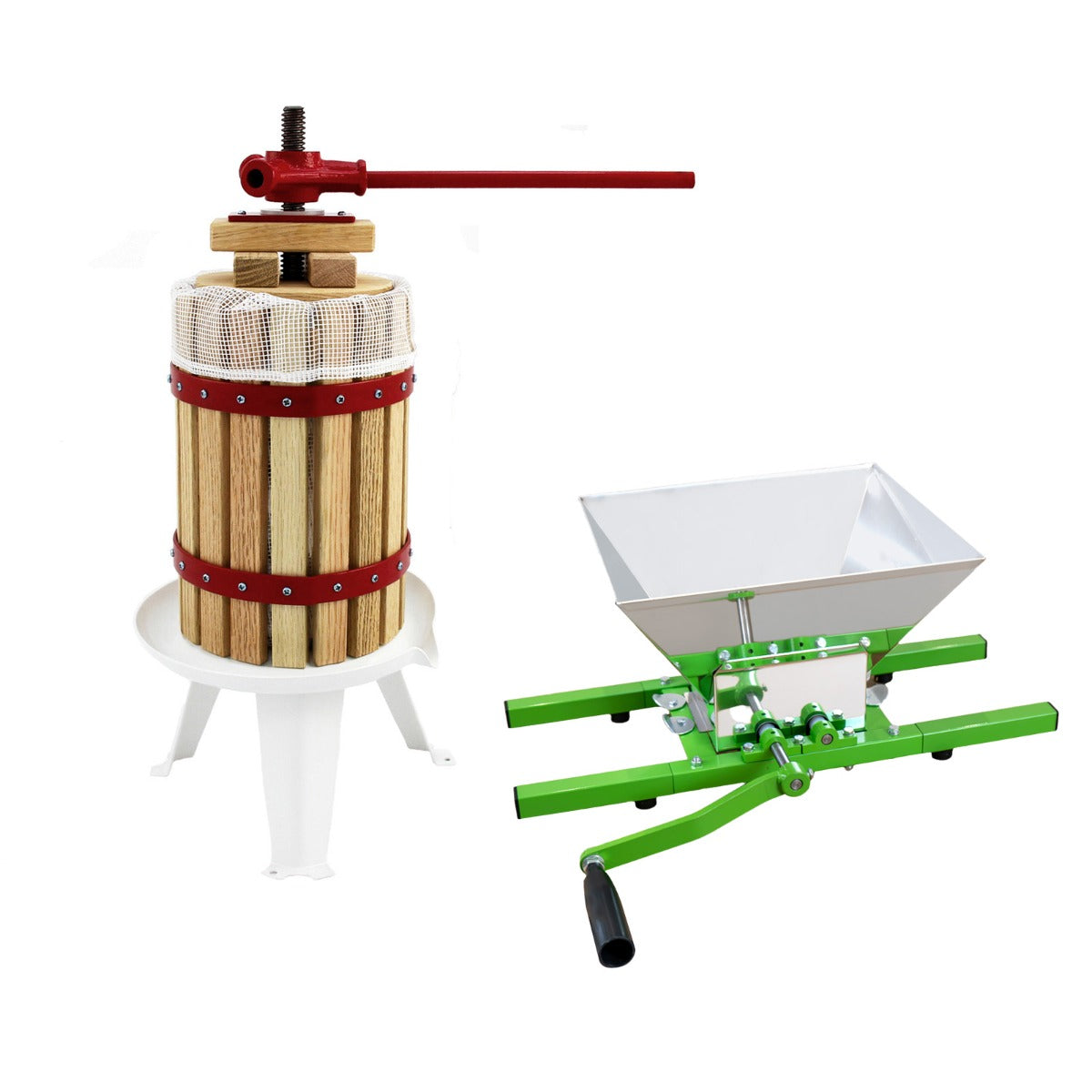 KuKoo Fruit Crusher & 6 Liter Fruitpers