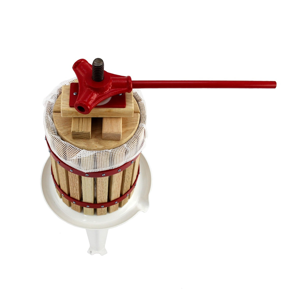 KuKoo Fruit Crusher & 6 Liter Fruitpers