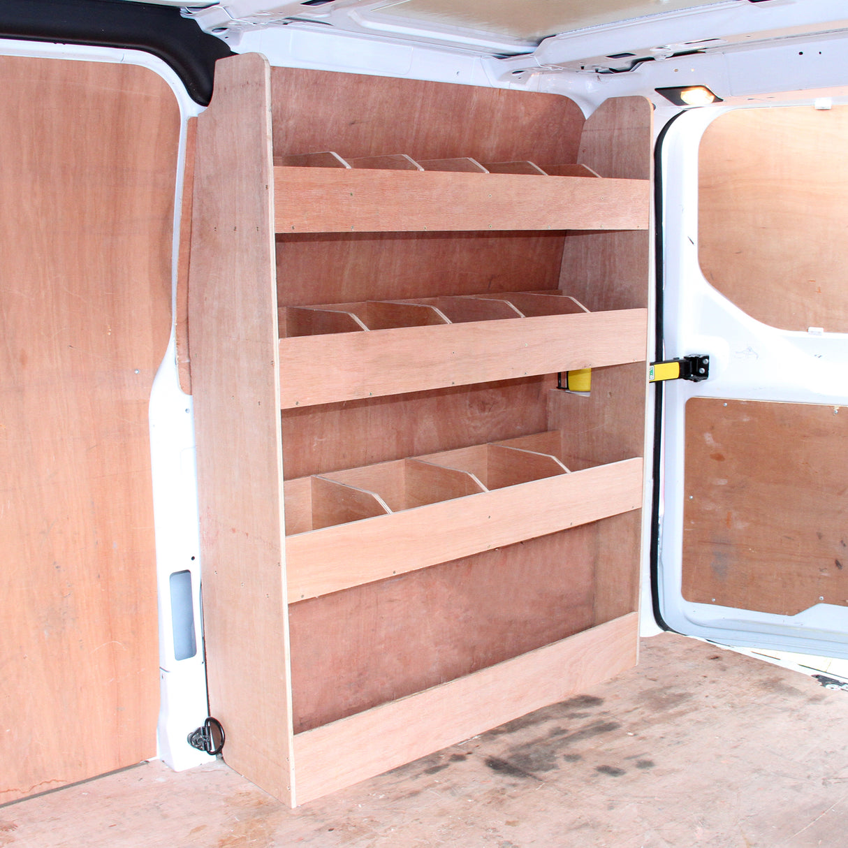 Ford Transit Custom SWB Bedrijfswageninrichting - Hout