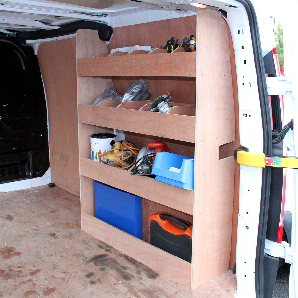 Ford Transit Custom SWB Bedrijfswageninrichting - Hout