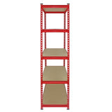 Z-Rax Stellingkast - 183x90x45cm - Rood