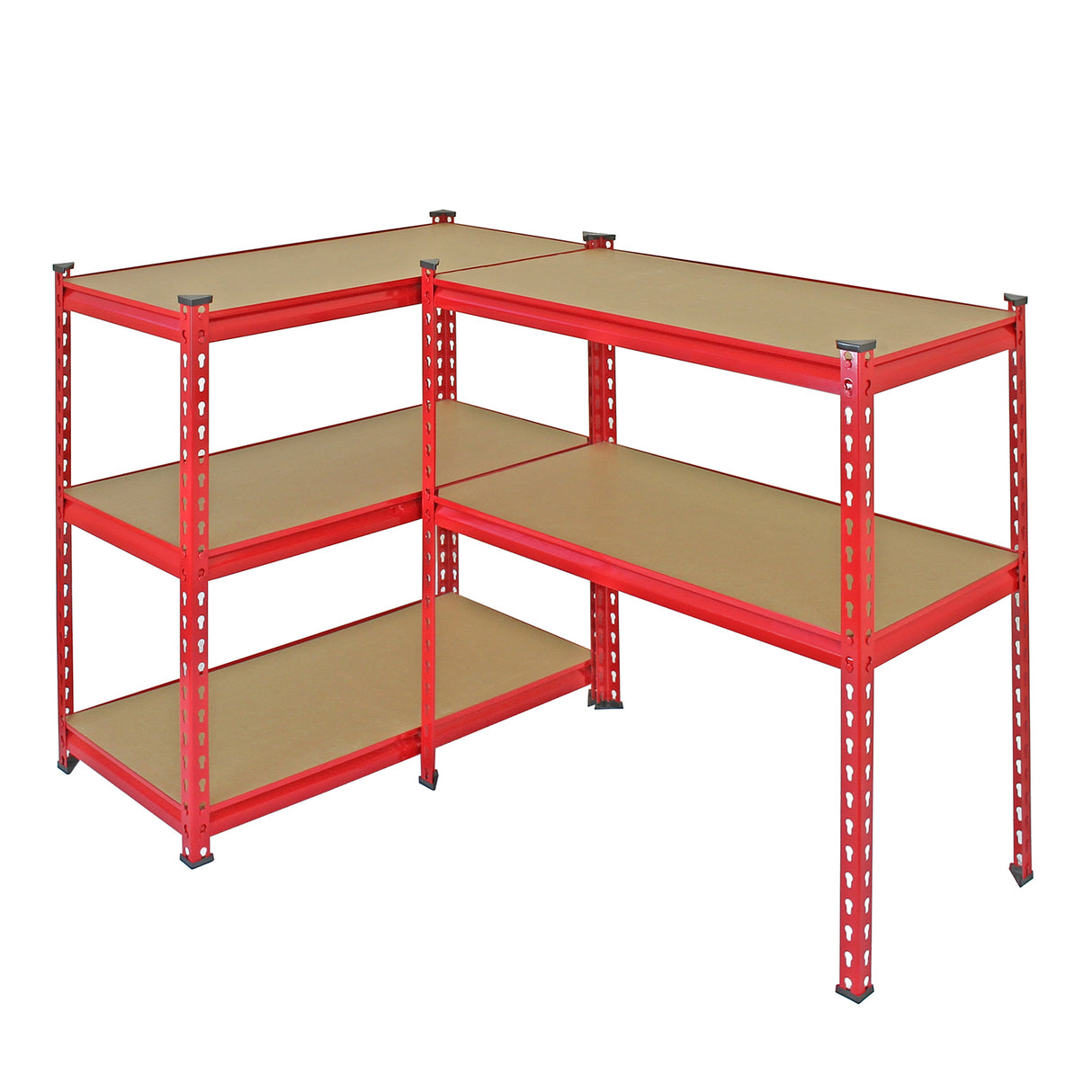 Z-Rax Stellingkast - 183x90x45cm - Rood