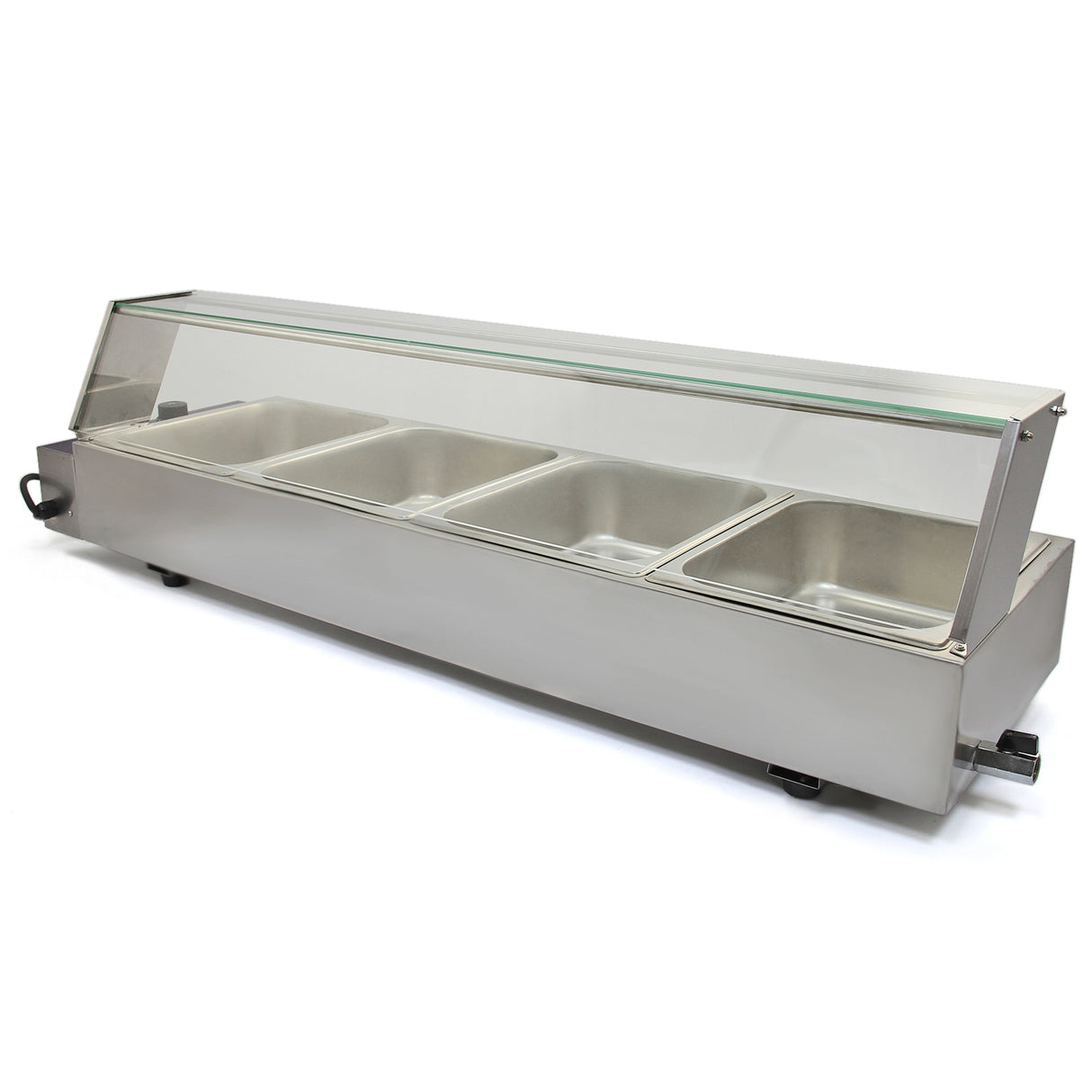 KuKoo 4 Chafing Dish Au Bain Marie Warmhoud Schalen