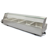 KuKoo 4 Chafing Dish Au Bain Marie Warmhoud Schalen