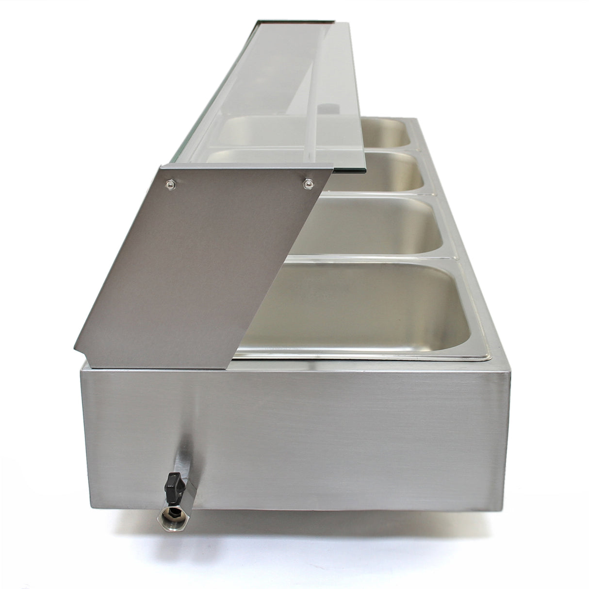 KuKoo 4 Chafing Dish Au Bain Marie Warmhoud Schalen