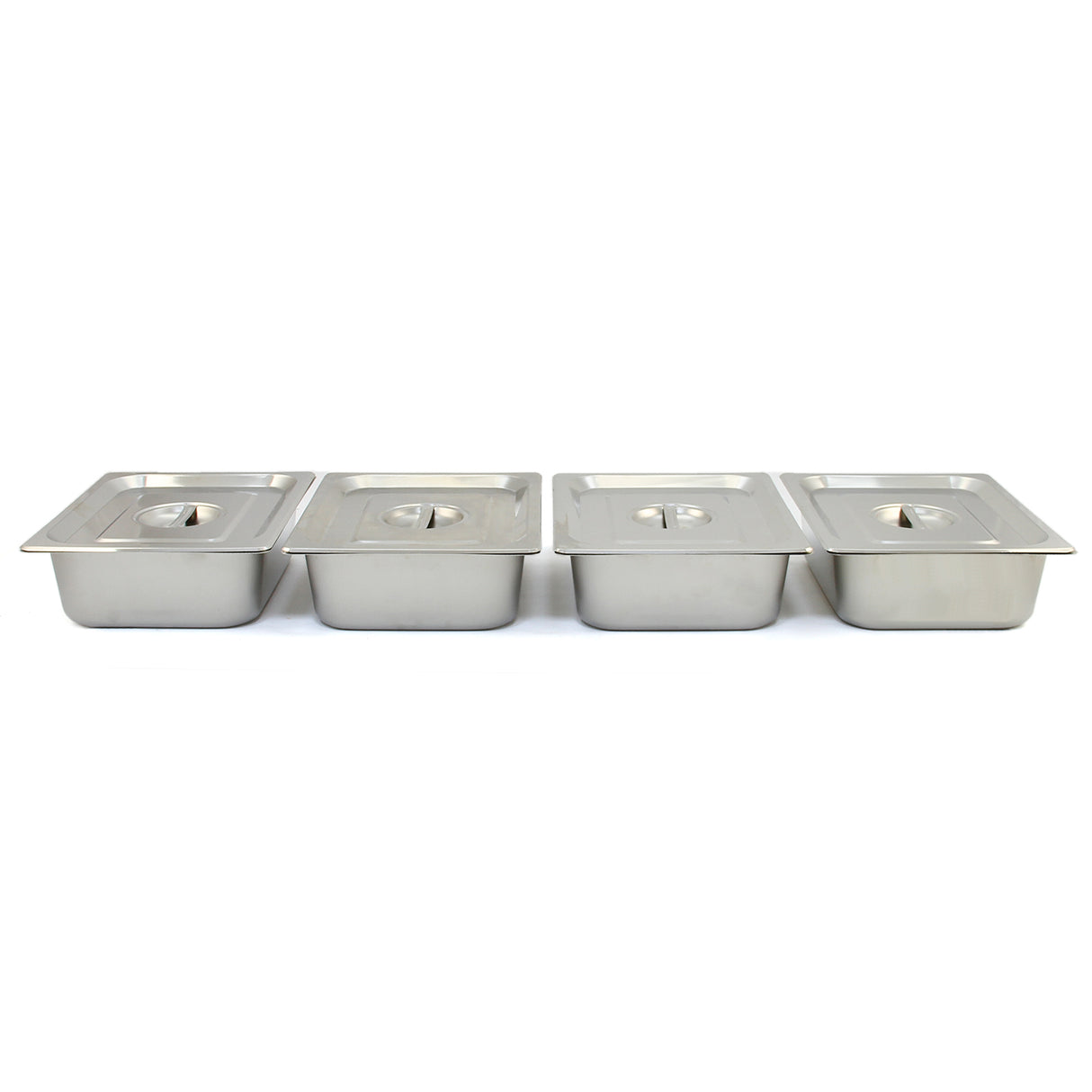 KuKoo 4 Chafing Dish Au Bain Marie Warmhoud Schalen