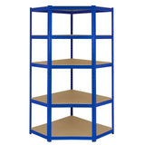 3 x T-rax Stellingkasten - 90x45x180 cm - Blauw