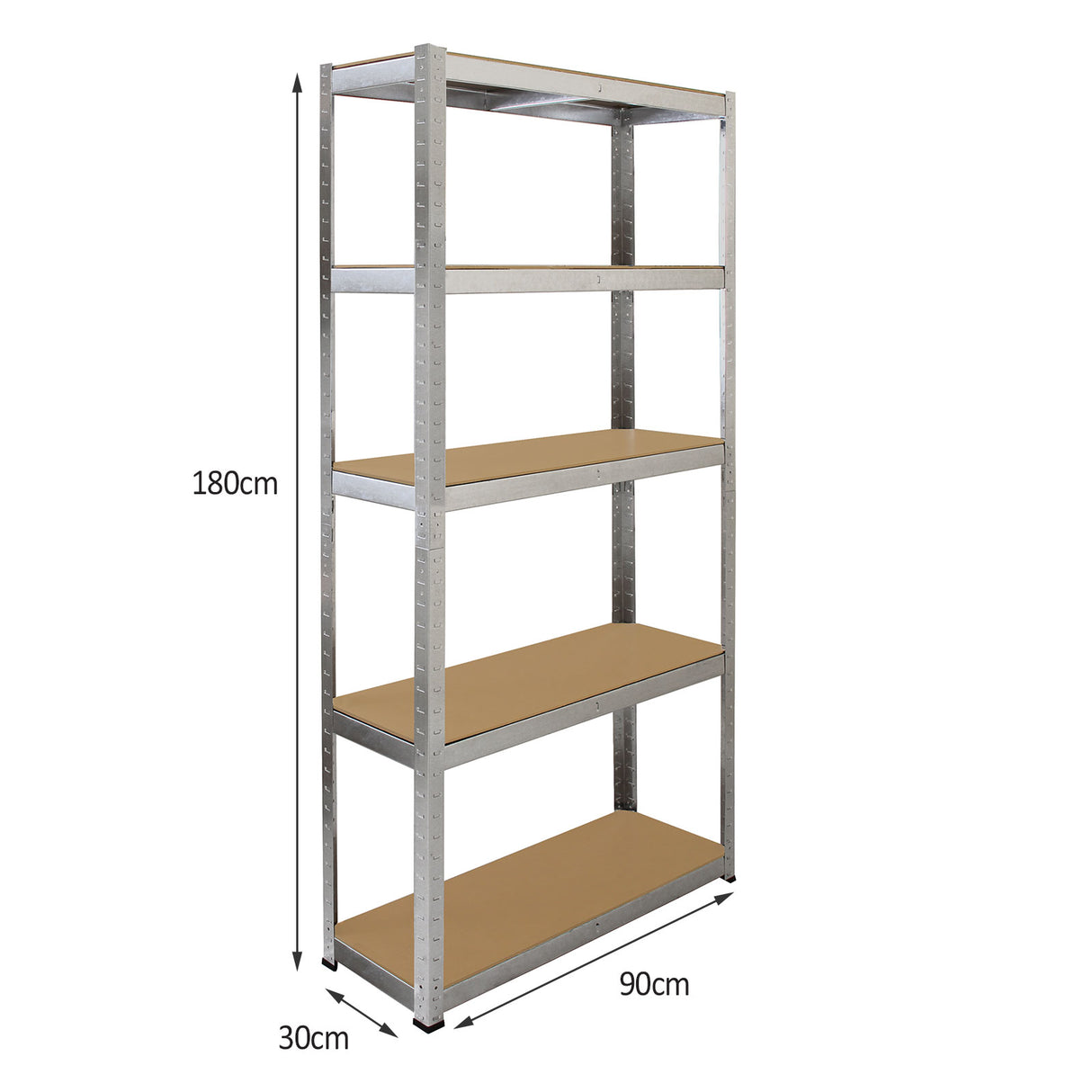 2 x Galwix Stellingkasten - 90x180x30cm