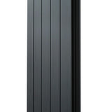 Aluminium Radiator & Kleppen - 1800mm x 315mm - Antraciet Grijs