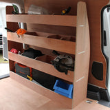 VW Caddy Bedrijfswageninrichting - Hout