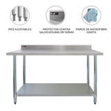 Commerciële RVS Horeca Werktafel - 120 x 60 x 90 cm