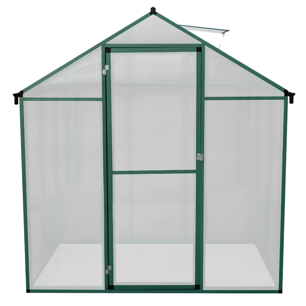 Tuinkas  - Polycarbonaat - 185 x 120 x 194 cm - Groen