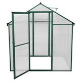 Tuinkas  - Polycarbonaat - 185 x 120 x 194 cm - Groen