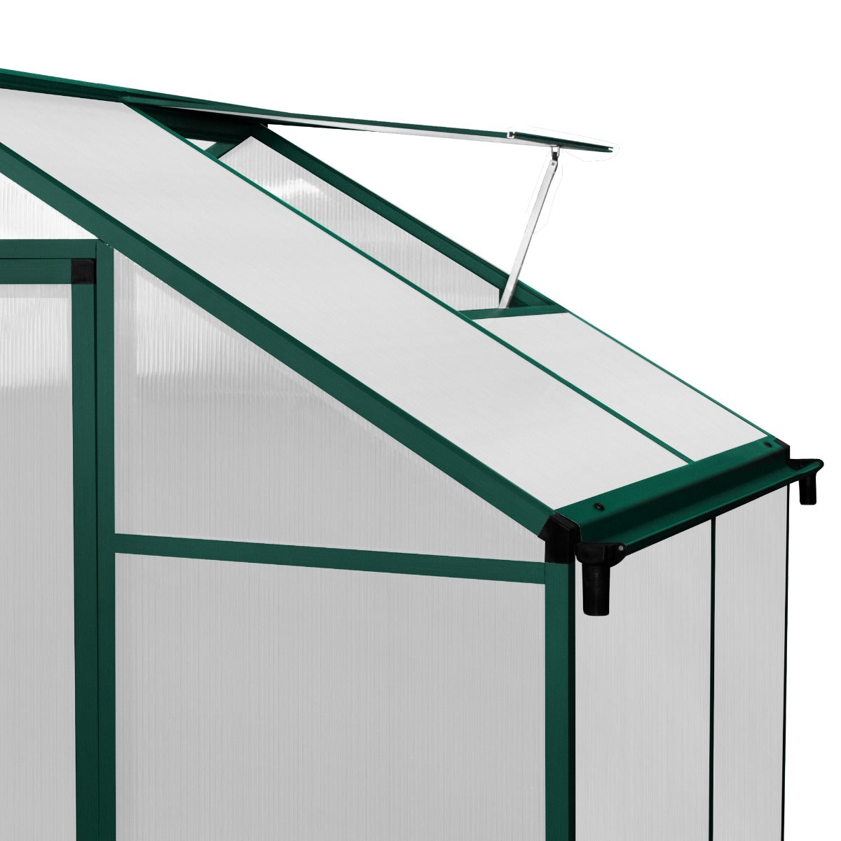 Tuinkas  - Polycarbonaat - 185 x 120 x 194 cm - Groen