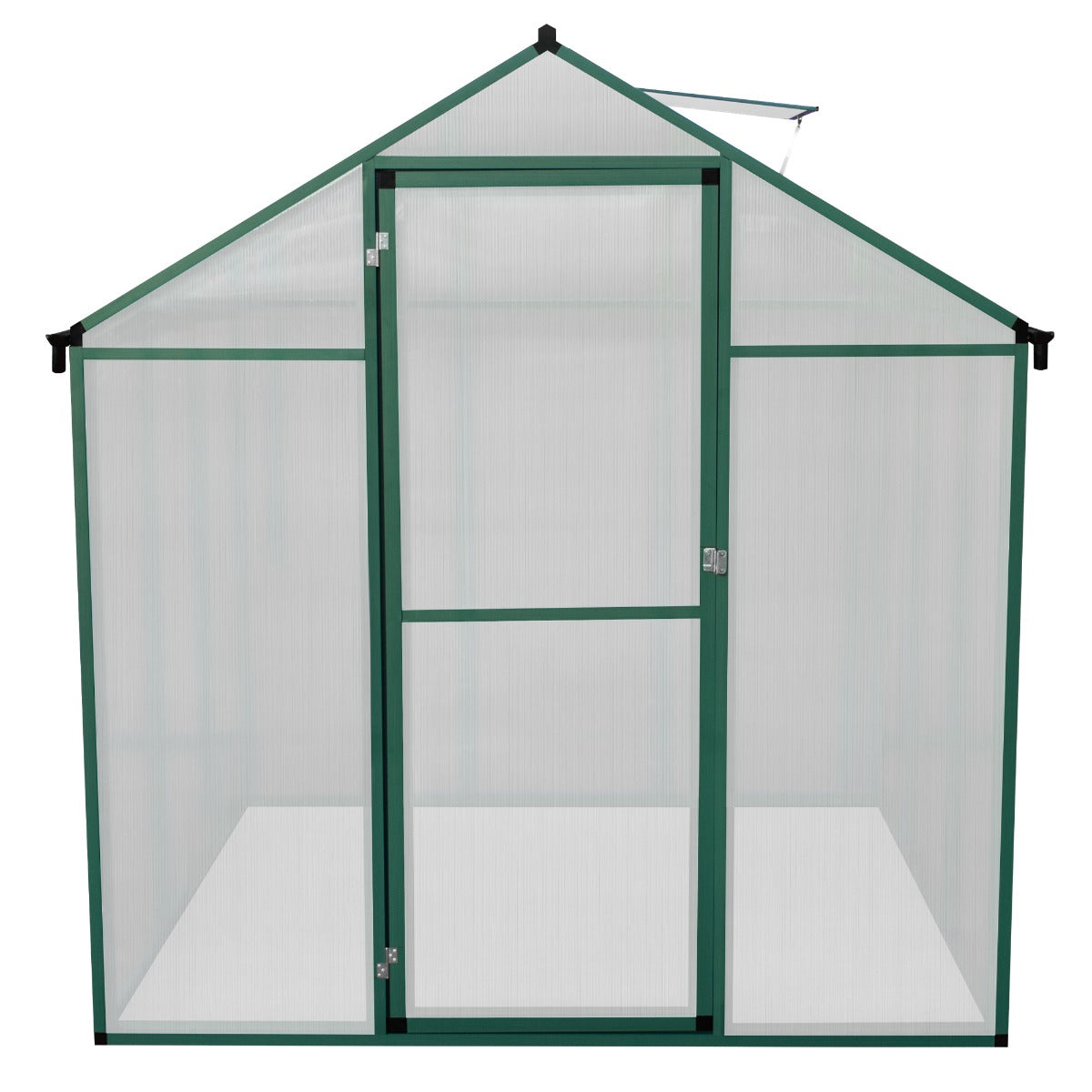 Tuinkas - Polycarbonaat - 180 x 180 x 194 cm - Groen