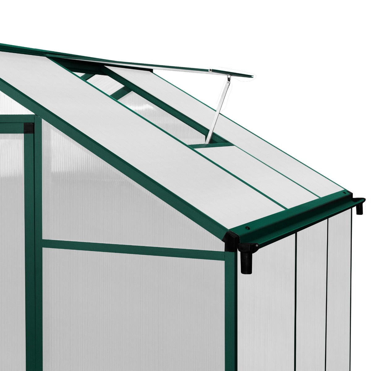 Tuinkas - Polycarbonaat - 180 x 180 x 194 cm - Groen