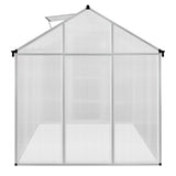 Tuinkas - Polycarbonaat - 180 x 180 x 194 cm - Zilver