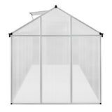 Tuinkas - Polycarbonaat - 180 x 320 x 194 cm - Zilver