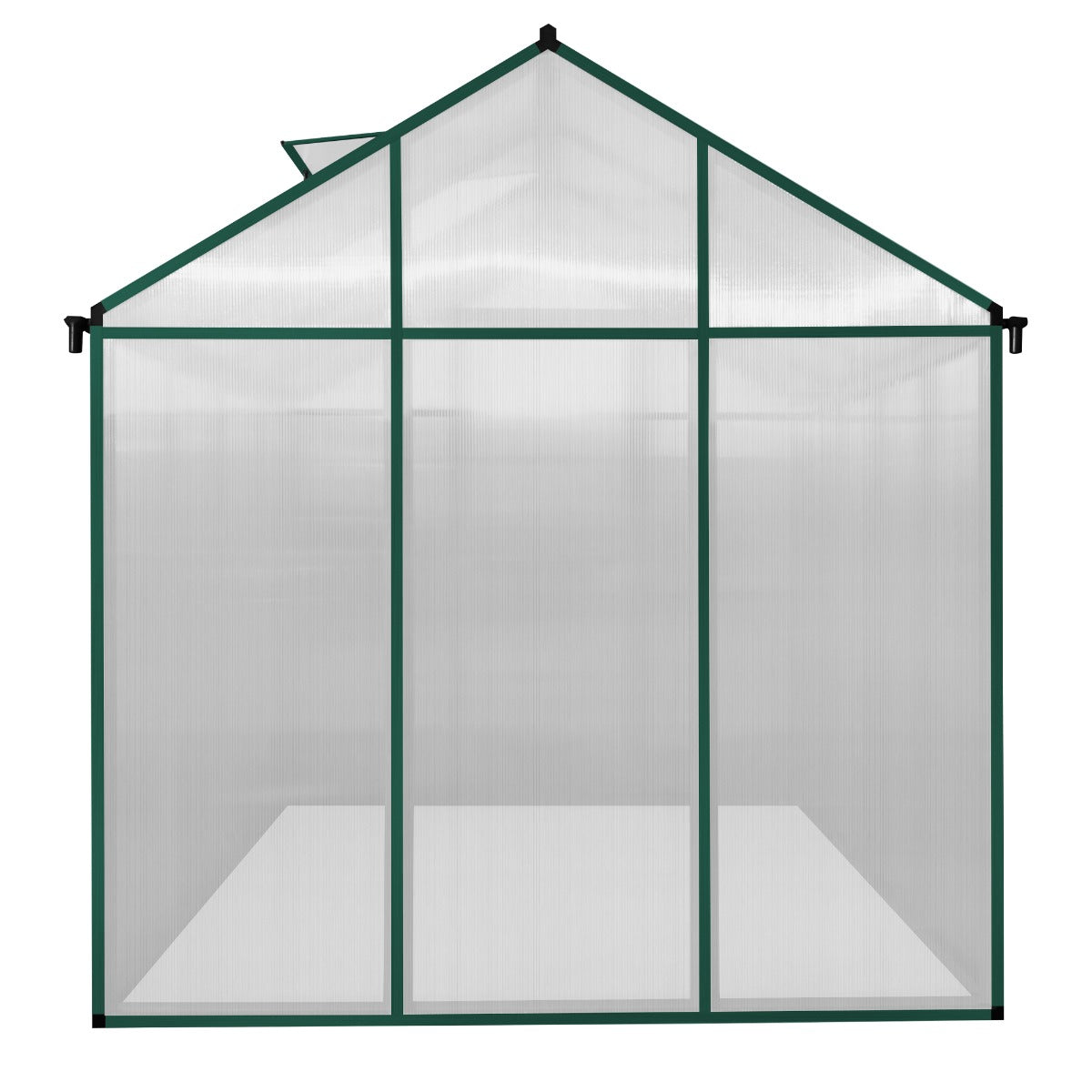 Tuinkas - Polycarbonaat - 180 x 240 x 194 cm – Groen