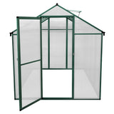 Tuinkas - Polycarbonaat - 180 x 240 x 194 cm – Groen