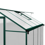 Tuinkas - Polycarbonaat - 180 x 240 x 194 cm – Groen