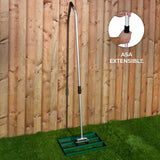 T-MECH Gazon Leveler Nivellering Hark - 50 cm - Groen