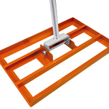 T-MECH Gazon Leveler Nivellering Hark - 50 cm - Oranje