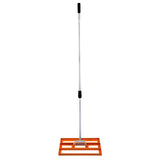 T-MECH Gazon Leveler Nivellering Hark - 50 cm - Oranje