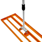 T-MECH Gazon Leveler Nivellering Hark - 100 cm - Oranje