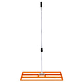 T-MECH Gazon Leveler Nivellering Hark - 100 cm - Oranje