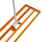 T-MECH Gazon Leveler Nivellering Hark - 100 cm - Oranje