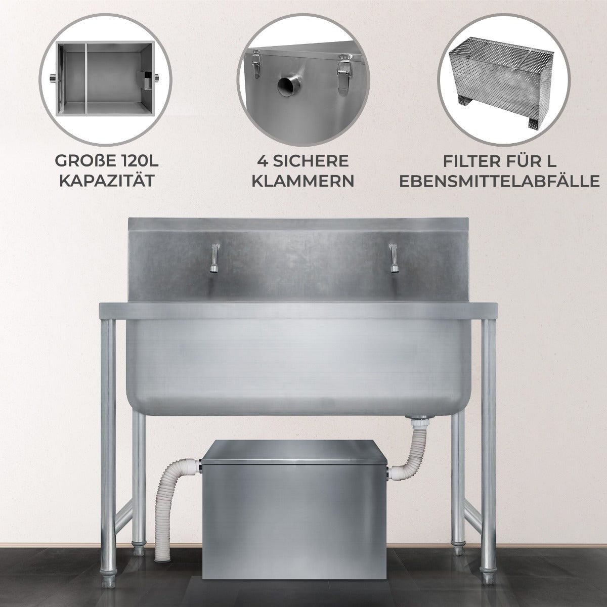 KuKoo Vetafscheider – 120 Liter