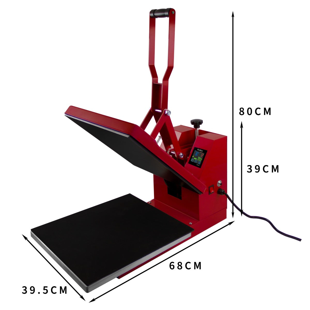 PixMax Transferpers ( 38 x 38 cm ) & Vinyl Snijplotter ( 360 mm) - Sublimatie Bundel