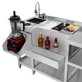 Compact Tweeling Cocktailbar Station