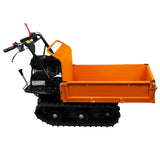 Gevolgde Mini Dumper Benzine Transporteur