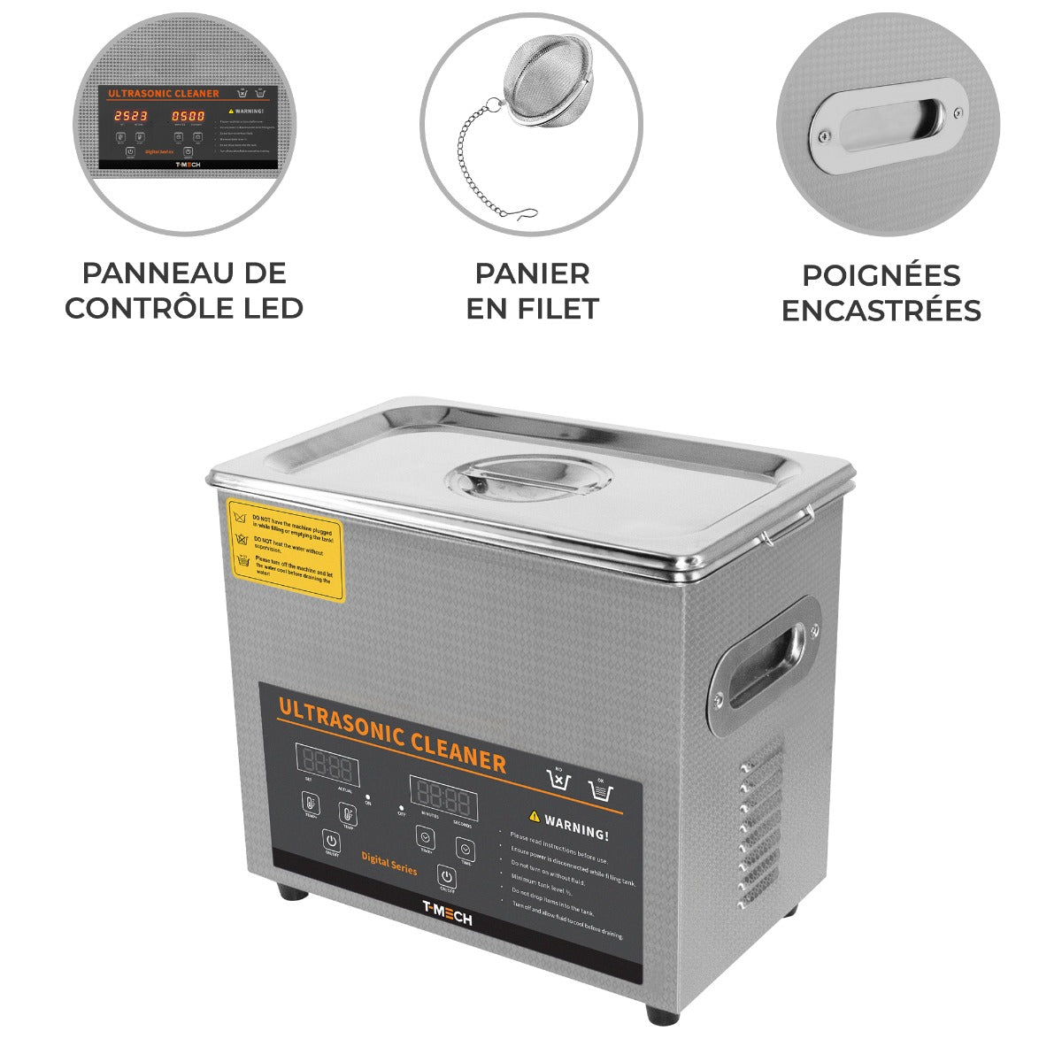 T-Mech Ultrasone Reiniger - 3L