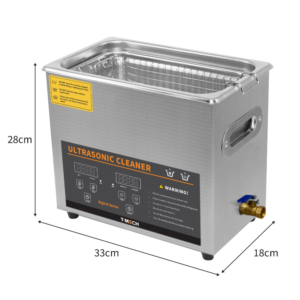 T-Mech Ultrasone Reiniger – 6L