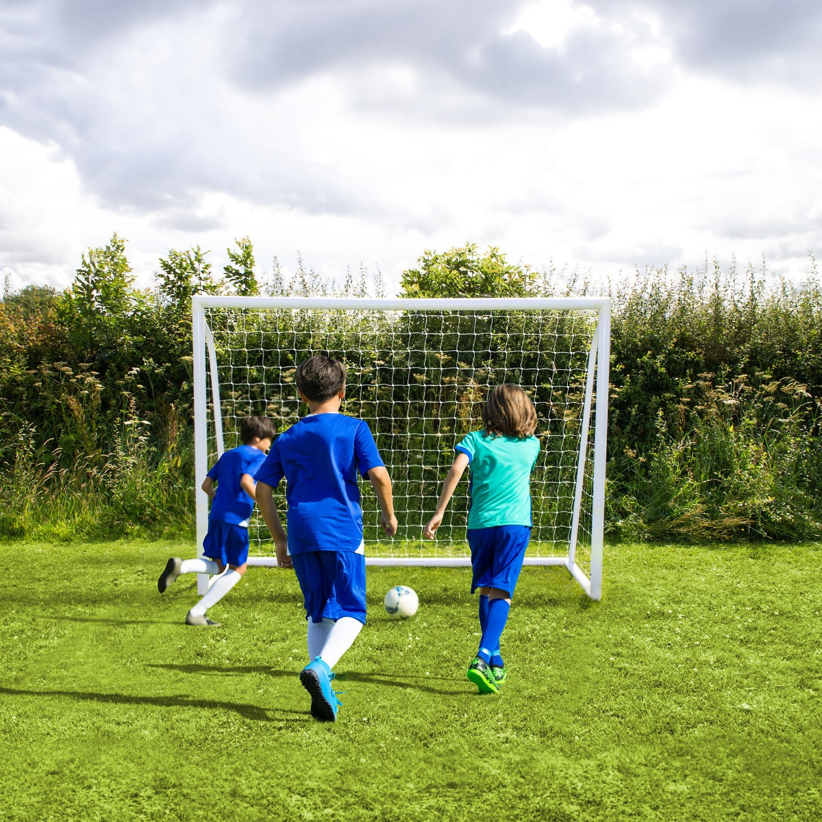 240cm x 182cm Voetbaldoel, Draagtas en Doelscherm