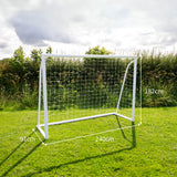 240cm x 182cm Voetbaldoel, Draagtas en Doelscherm