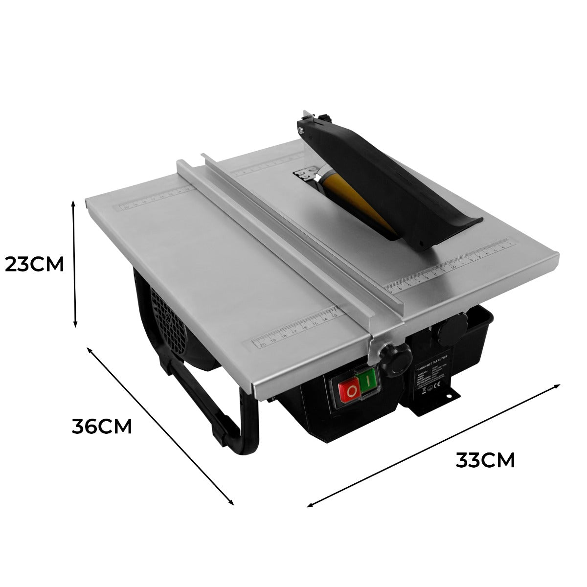 T-Mech Elektrische Natte Tegelsnijder - 180 mm / 600W