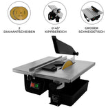 T-Mech Elektrische Natte Tegelsnijder - 180 mm / 600W