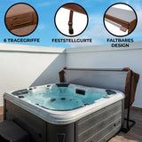 2.2m Spa-hoezen voor Jacuzzi – Bruin