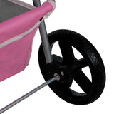 Hondenbuggy met Regenhoes - Roze