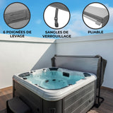 2m Spa-hoezen voor Jacuzzi – Grijs